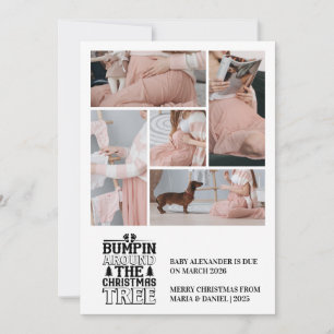 5 Foto: Anúncio de gravidez na árvore de Natal