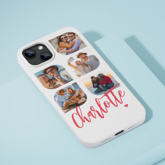 5 Foto Moderno Tendente Nome Personalizado Simples (Criador carregado)