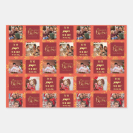 5 Foto Red Blue Feliz Natal.