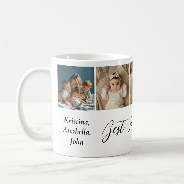 5 Fotos de Colagem Caneca de café no Dia da Mãe (Esquerda)