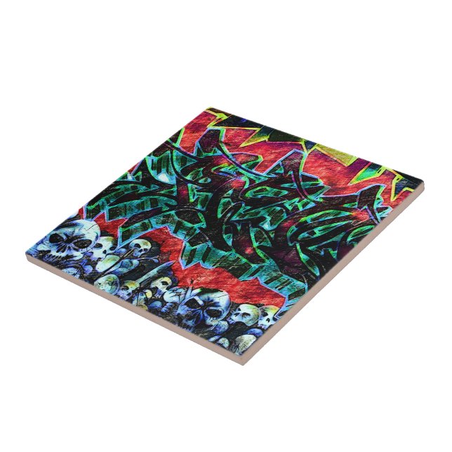 5 Grafite de Crânios de Nova York (Lateral)