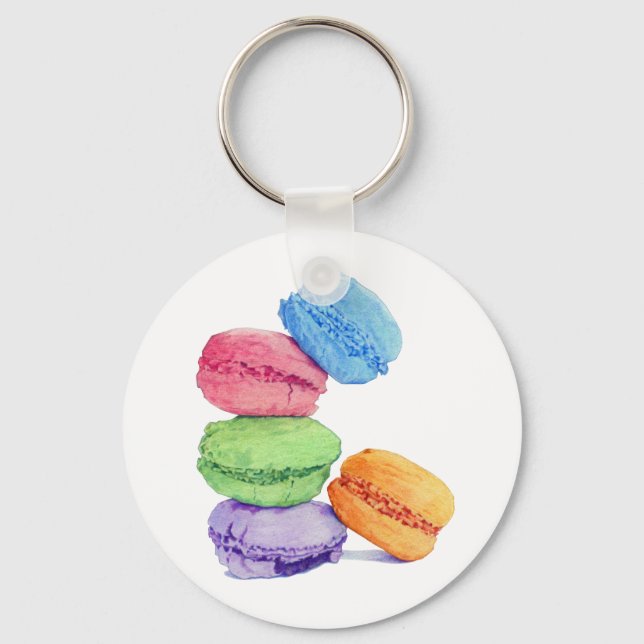 5 Macarons Chaveiro (Frente)