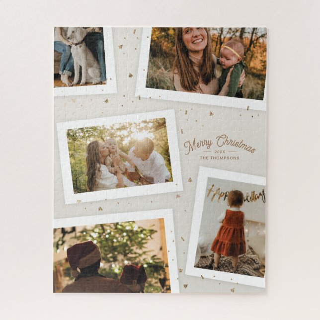 5 Snapshot Tree Confetti Quebra-cabeça (Vertical)