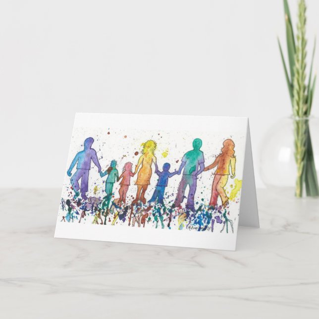 5 x 7 anulam o cartão dobrado (Frente)