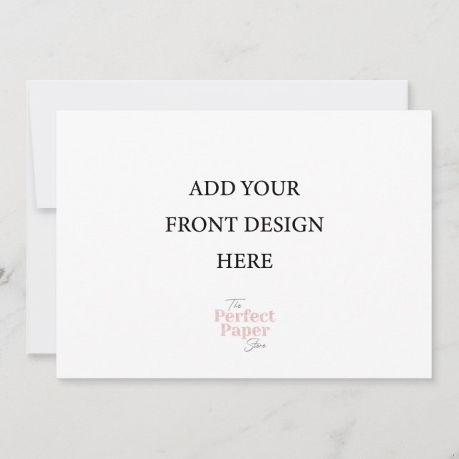 5 x 7 Convite Paisagem (Frente)