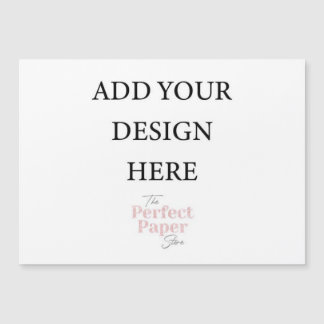 5 x 7 Paisagem de Convite Magnético de Cartão-Post