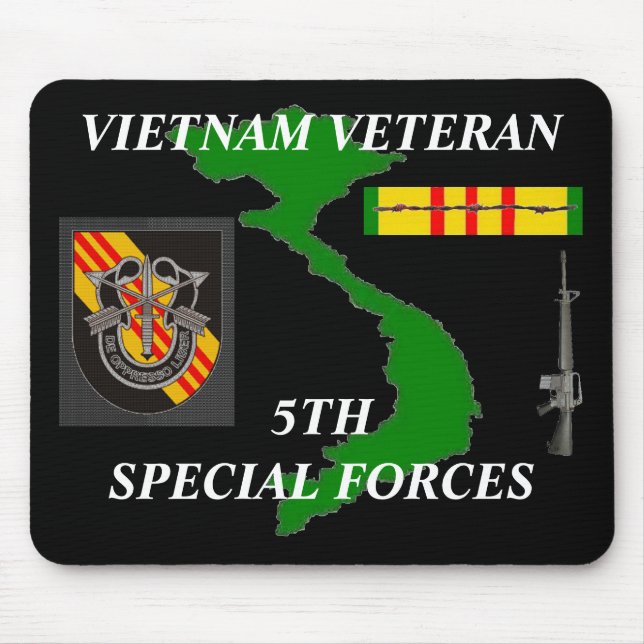 5o Forças especiais Vietnam Mousepad 2/b (Frente)