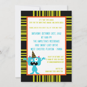 5x7 Birthday Bash Convite de festas