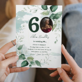 60ª Festa de aniversário e convites de brunches ve