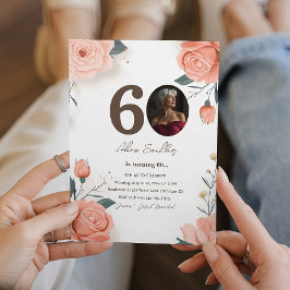 60ª Festa de aniversário e convites de reses verme