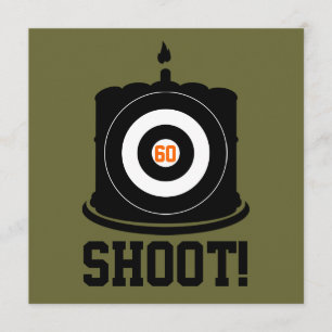 60º aniversário de Sharpshooter - Convite à ca