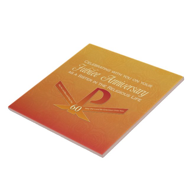 60º aniversário do Jubileu Nun Pax Cross, Orange (Lateral)