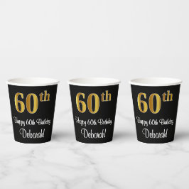 60º aniversário - Olhar Dourado elegante e luxuoso