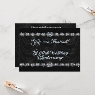 60º Cartão de Aniversário de Casamento