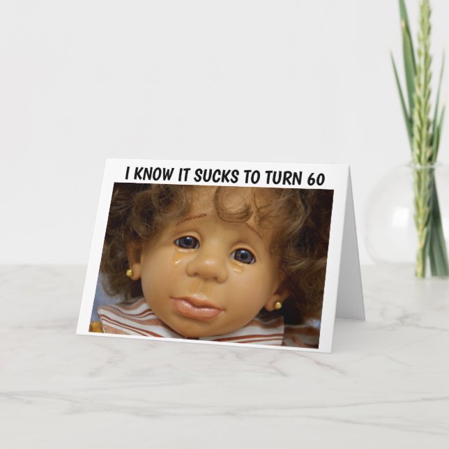 60º CARTÕES DE ANIVERSÁRIO, VOCÊ AINDA É UM DOLL (Frente)