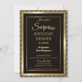 60º Convite para Janto Aniversário da Elegant Surp