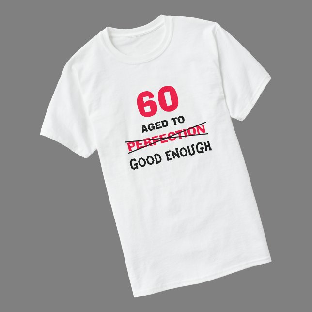 60º presente de aniversário para camisetas masculi (Criador carregado)