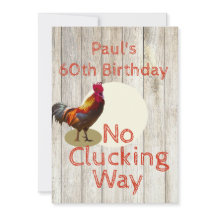 60.º Aniversário do Convite para Galinhas