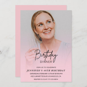 60 convites para o aniversário Foto do Janto de an