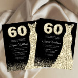 60 e fabuloso! 60º Convite para Festa de aniversár<br><div class="desc">60 e fabuloso! Convite de aniversário 60º orçamento</div>