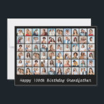 60 Photo Collage Add Any Name & Age Birthday Card<br><div class="desc">Create Your Own Simple,  Custom 60 Photo Collage. Add Your Own Photos,  Background Color Can Be Changed and Make It Your Own. Make a Personalized Photo Collage for Special Occasions,  Christmas,  Holidays,  Memorials,  Baby Showers,  Weddings,  Birthdays,  Birth Announcements,  Pets,  Graduation and Anniversaries.</div>