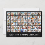 60 Photo Collage Add Any Name & Age Birthday Card<br><div class="desc">Create Your Own Simple,  Custom 60 Photo Collage. Add Your Own Photos,  Background Color Can Be Changed and Make It Your Own. Make a Personalized Photo Collage for Special Occasions,  Christmas,  Holidays,  Memorials,  Baby Showers,  Weddings,  Birthdays,  Birth Announcements,  Pets,  Graduation and Anniversaries.</div>