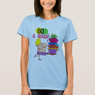 60 são bons camiseta e presentes do aniversário