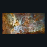 60"x30" Hubble - Carina Nebula Star Birth Poster<br><div class="desc">29566x14321 (490MB) TIFF file from NASA Hubble's view of the nebula shows star birth in a new level of detail. The fantasy-like landscape of the nebula is sculpted by the action of outflowing winds and scorching ultraviolet radiation from the monster stars that inhabit this inferno. In the process, these stars...</div>