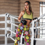 60's Groovy Flower Power Patterned | Leggings<br><div class="desc">60's Groovy Flower Power Patterned | Leggings - Get groovy with our 60's Flower Power Legging floral print great for everyday wear,  working out,  or just hanging out.</div>