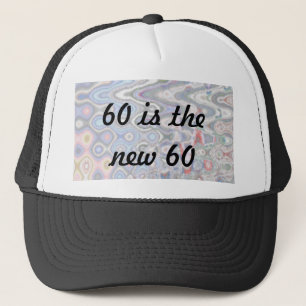60th boné engraçado do aniversário - 60 são os