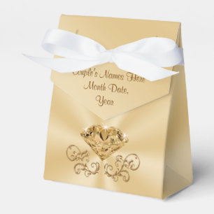 60th caixas personalizadas lindos do favor do