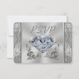 60th Cartões da resposta do aniversário com