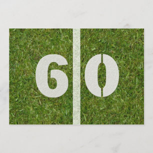 60th Festa de aniversário da jarda!  Convite