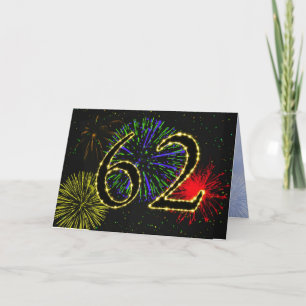 62º Convite de aniversário