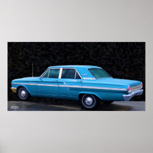 '64 POSTER DE FAIRLANE 500