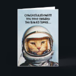 65º Cartão "Medicare Birthday" engraçado<br><div class="desc">Cartão de Saudação de 65 Anos Engraçado para alguém que completou 65 anos e está pronto para o seguro de saúde Medicare</div>