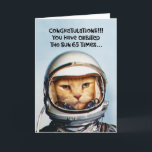 65º Cartão "Medicare Birthday" engraçado<br><div class="desc">Cartão de Saudação de 65 Anos Engraçado para alguém que completou 65 anos e está pronto para o seguro de saúde Medicare</div>