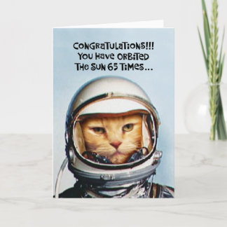 65º Cartão "Medicare Birthday" engraçado