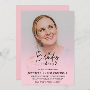 65 convites para o aniversário Foto do Janto de An