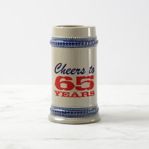65th Presente da caneca de cerveja   do