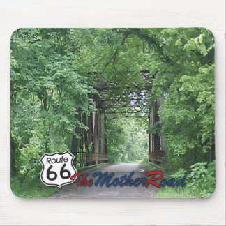 66 a estrada Mousepad da mãe