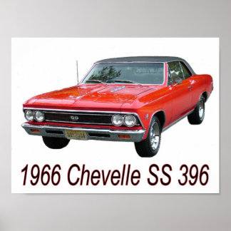 66 Chevelle SS 396 Poster