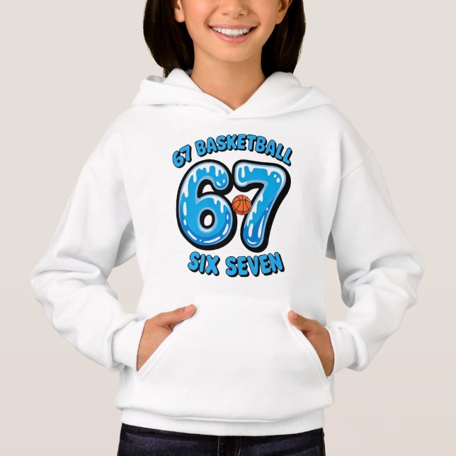 67 Basketball Six Seven Sports Meme Tee (Frente)