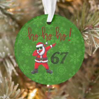 67 Enfeite de Natal do Papai Noel Dabbing