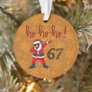 67 Enfeite de Natal Papai Noel Dançando