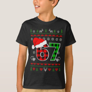 67 Meme Natal Six Seven Xmas Suéter Feio Homens 