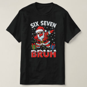 67 Six Seven Burh Camiseta Divertida de Natal 6 7 