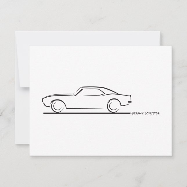 68 Duro Camaro Top BLK (Frente)