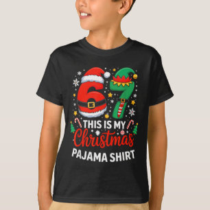 6 7 Natal Six Seven Meme Minha Camisa de Natal S
