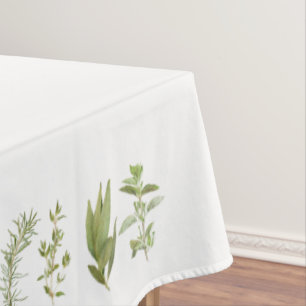 6 ERVAS FRESQUINHAS Toalha de mesa 60x84